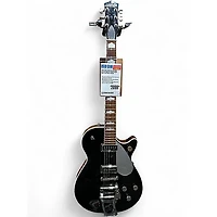 Used 2020 Gretsch Guitars G6128T Duo Jet Black Solid Body Electric Guitar
