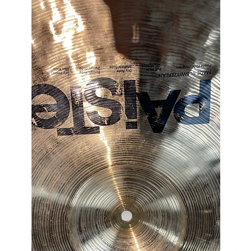 Used Paiste 20in Signature Series Full Ride Cymbal
