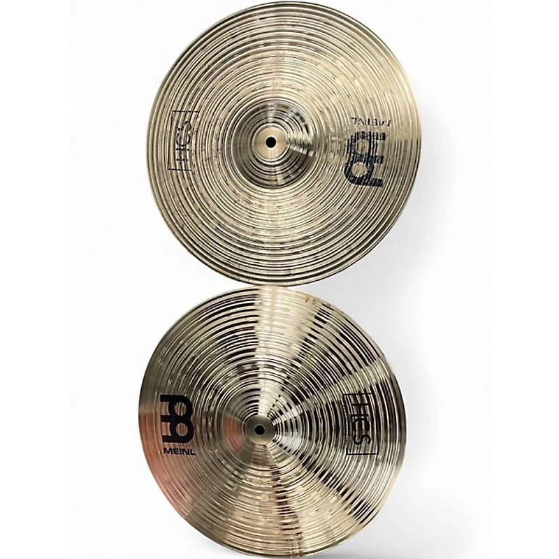 Used MEINL 14in HCS Hi Hat Pair Cymbal