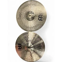 Used MEINL 14in HCS Hi Hat Pair Cymbal
