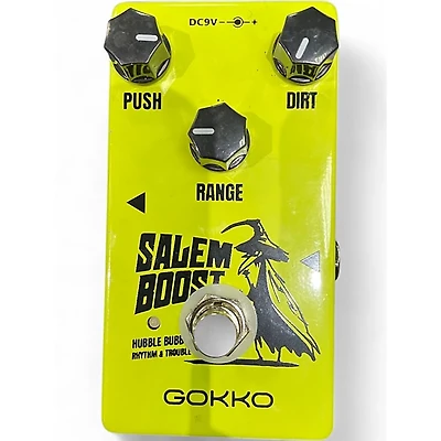 Used Gokko Salem boost Pedal