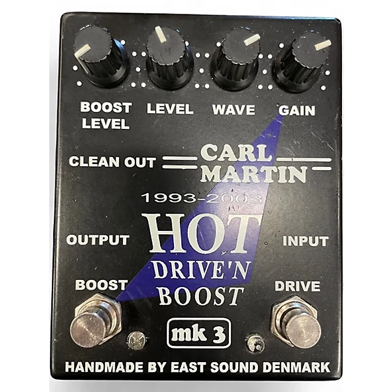 Used Carl Martin Hot Drive 'N Boost MKIII Effect Pedal