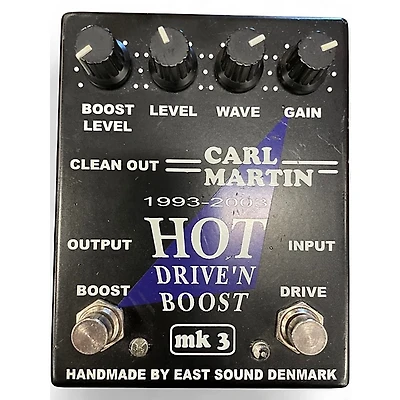 Used Carl Martin Hot Drive 'N Boost MKIII Effect Pedal
