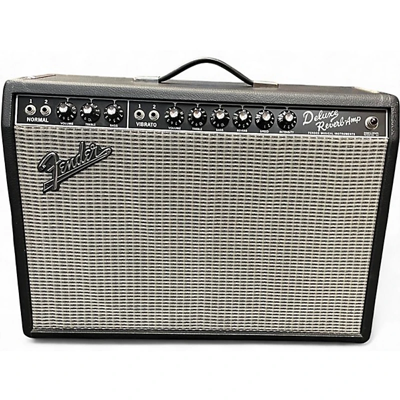 Used Fender 1965 Reissue Deluxe Reverb 22W Tube Guitar Combo Amp