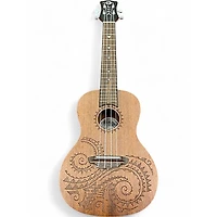 Used Luna Concert Tattoo Natural Ukulele