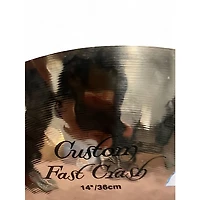 Used Zildjian 14in K Custom Fast Crash Cymbal