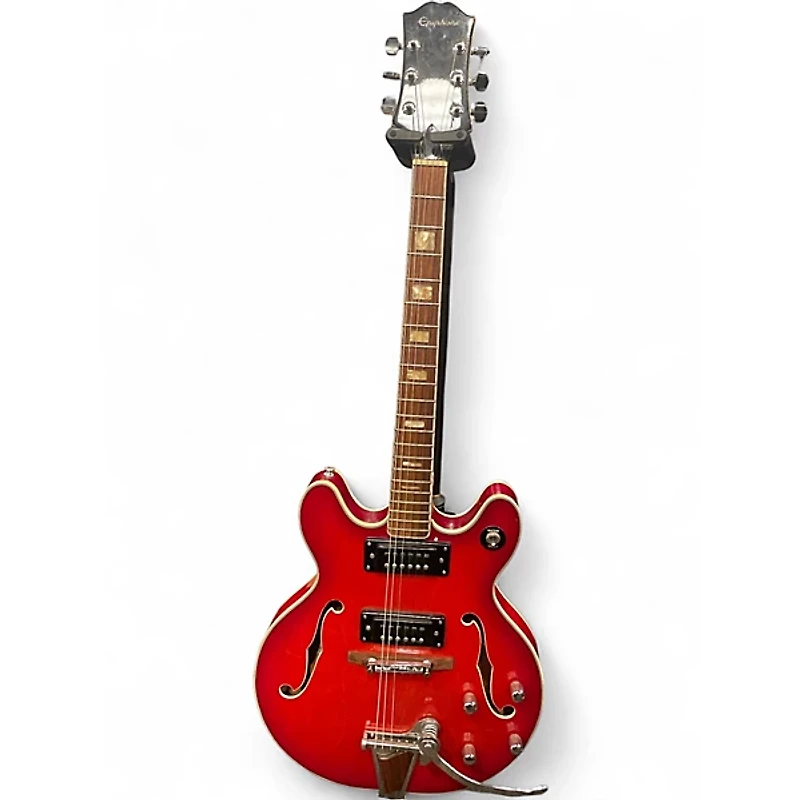 Used Epiphone 5102T RED Hollow Body Electric Guitar