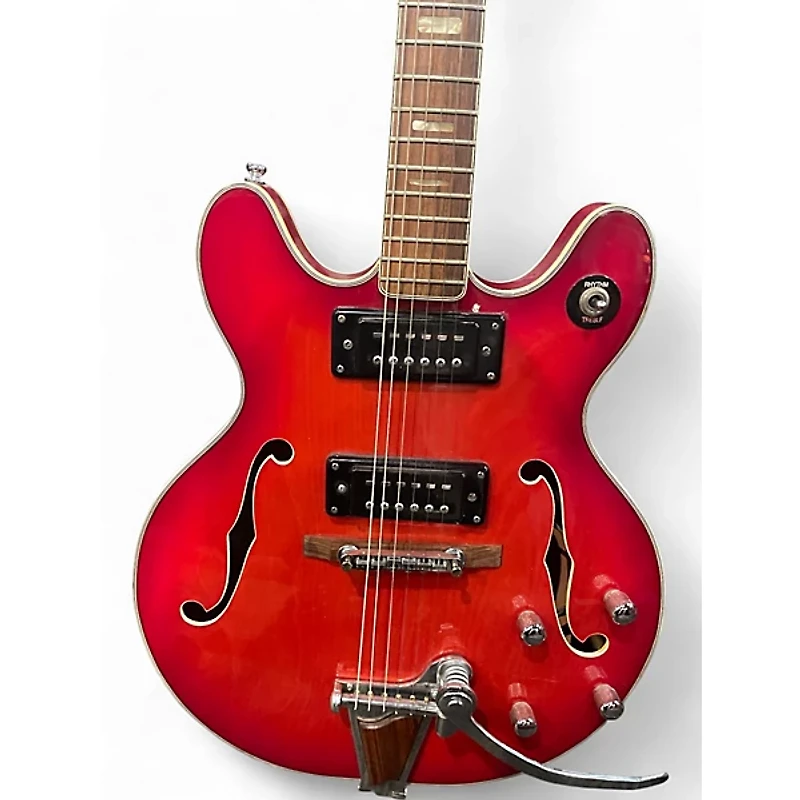 Used Epiphone 5102T RED Hollow Body Electric Guitar