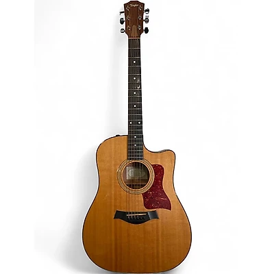 Used Taylor 310CE Natural Acoustic Electric Guitar