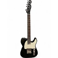 Used Squier Standard Telecaster Black Solid Body Electric Guitar