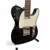 Used Squier Standard Telecaster Black Solid Body Electric Guitar