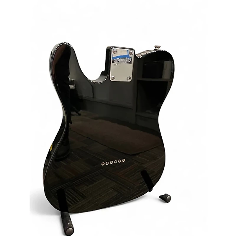 Used Squier Standard Telecaster Black Solid Body Electric Guitar