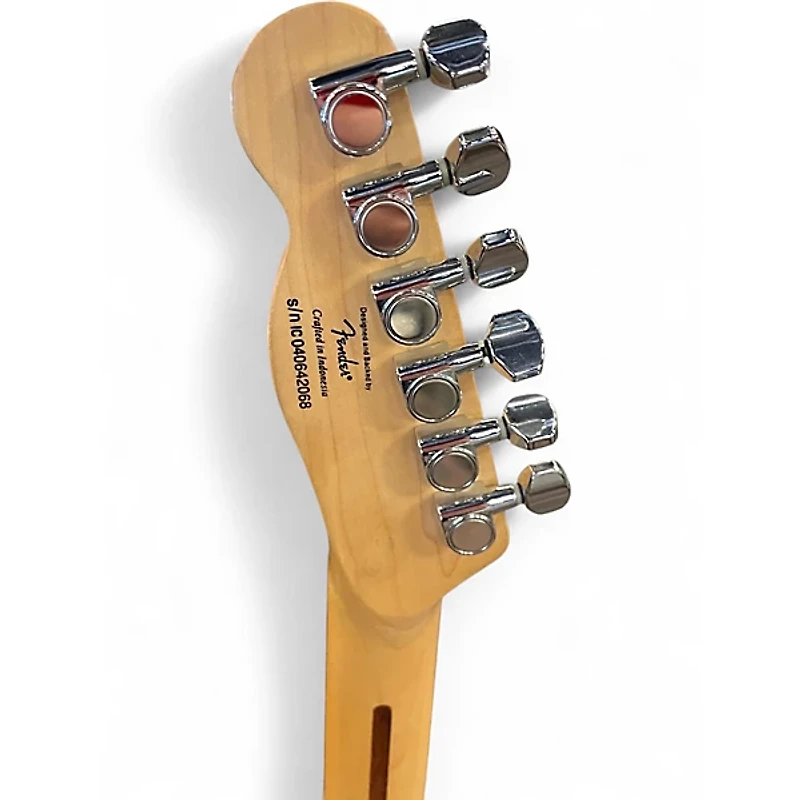 Used Squier Standard Telecaster Black Solid Body Electric Guitar