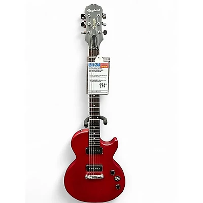 Used Epiphone Les Paul Special P90 Cherry Solid Body Electric Guitar