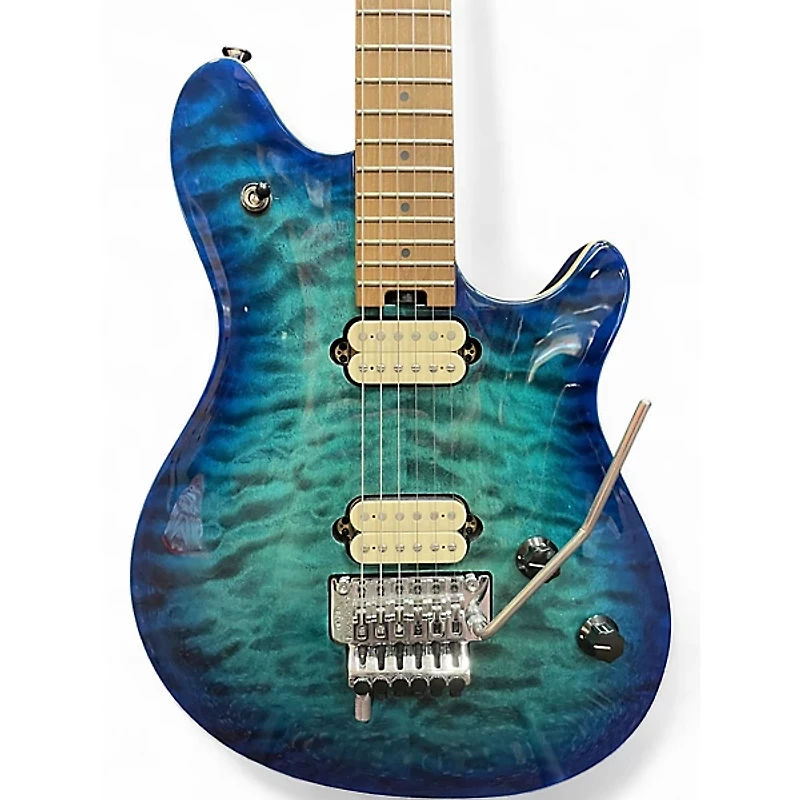 Used EVH Wolfgang Special Chlorine Burst Solid Body Electric Guitar