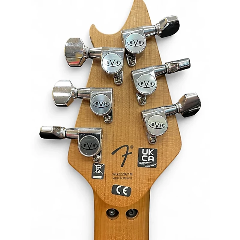 Used EVH Wolfgang Special Chlorine Burst Solid Body Electric Guitar