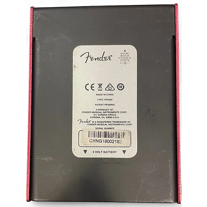 Used Fender THE TRAPPER Effect Pedal