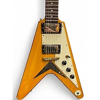 Used Epiphone 1958 Korina Flying V Natural Solid Body Electric Guitar