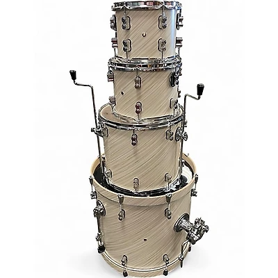 Used PDP by DW 4 Piece Concept Series Twisted Ivory Drum Kit