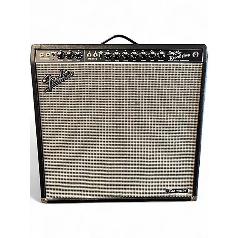 Used Fender Tone Master Super Reverb 45W 4x10 Guitar Combo Amp