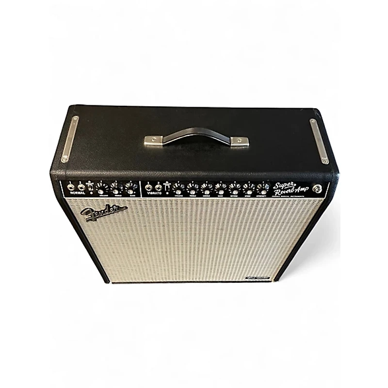 Used Fender Tone Master Super Reverb 45W 4x10 Guitar Combo Amp