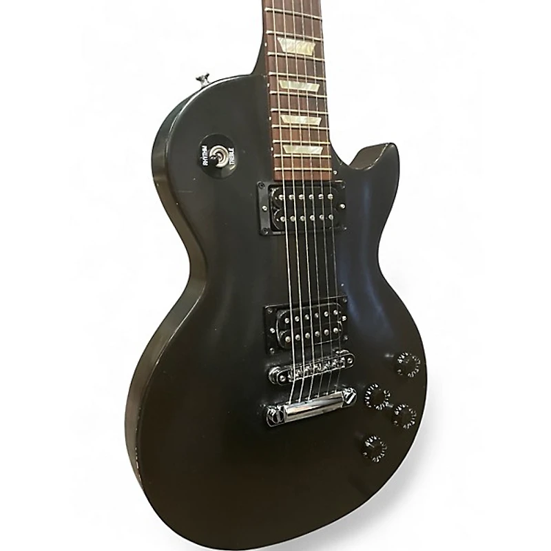 Used Gibson Les Paul Studio Faded Ebony Solid Body Electric Guitar