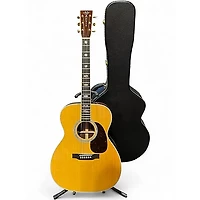 Used Martin J40 Natural Acoustic Guitar