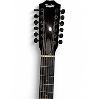 Used Taylor 250ce Black 12 String Acoustic Electric Guitar