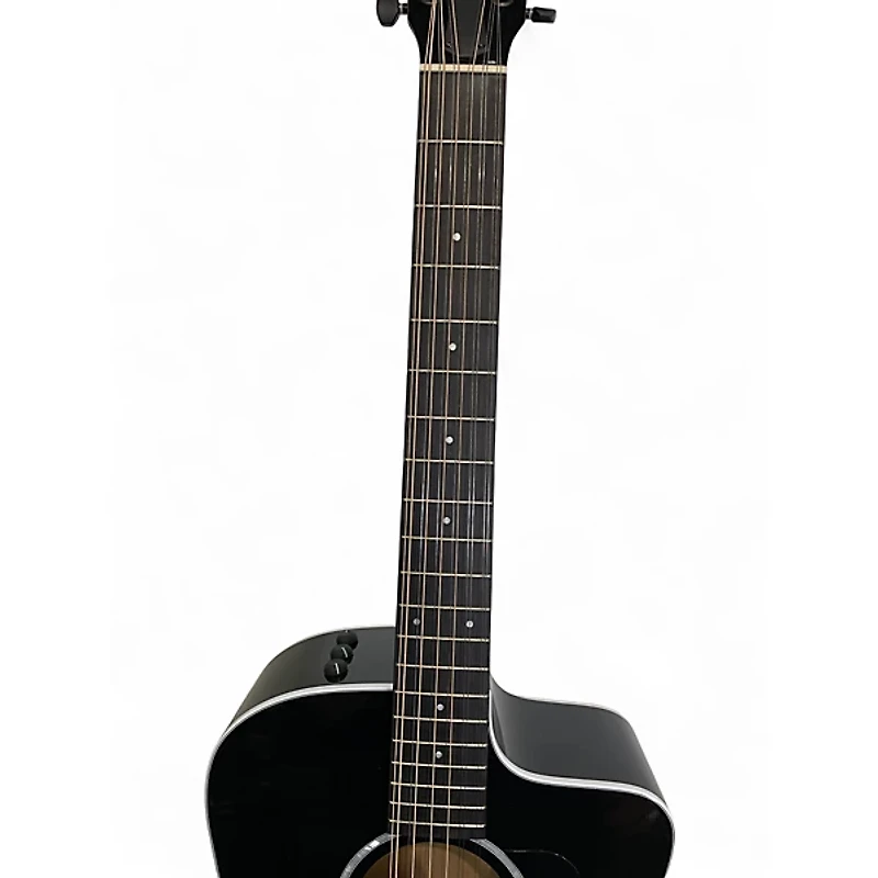 Used Taylor 250ce Black 12 String Acoustic Electric Guitar