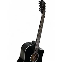 Used Taylor 250ce Black 12 String Acoustic Electric Guitar
