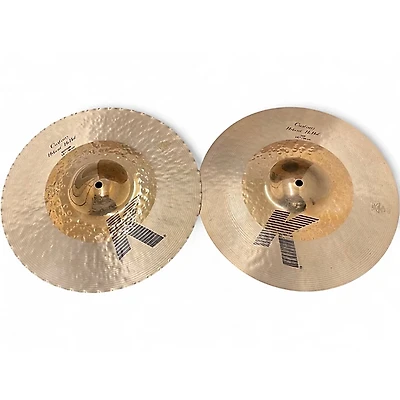 Used Zildjian 14in K Custom Hybrid Hi Hat Pair Cymbal
