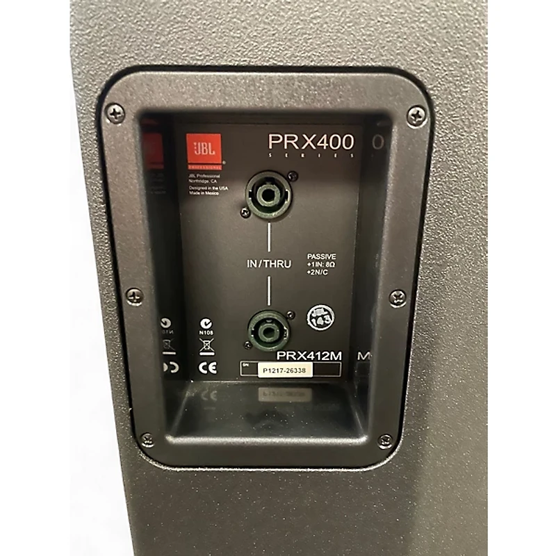 Used JBL prx400 Unpowered Speaker