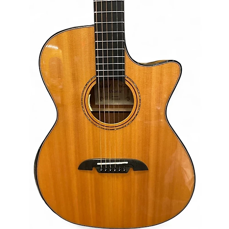 Used Alvarez AG610CEARB Natural Acoustic Electric Guitar