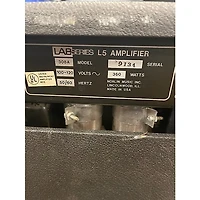 Used Lab Series L5 Tube Guitar Combo Amp