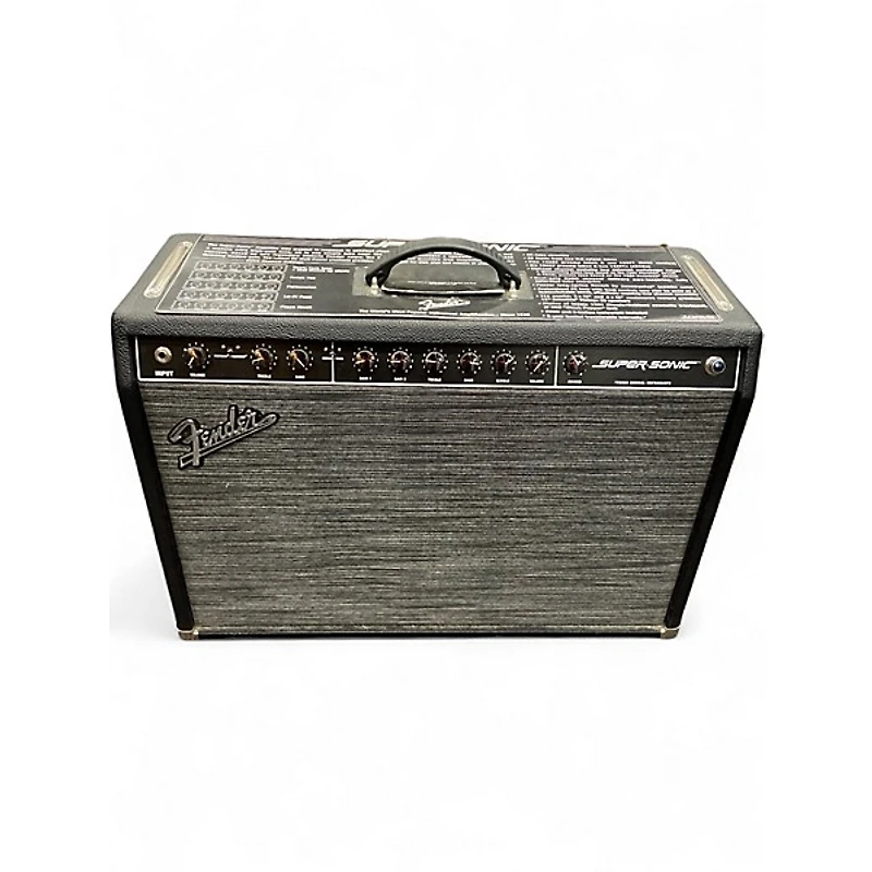 Used Fender Super Sonic 22 22W 1x12 Tube Guitar Combo Amp