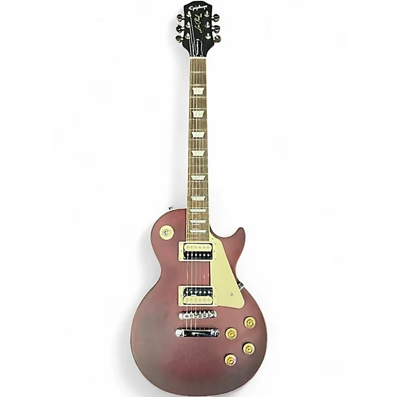 Used Epiphone Les Paul Traditional Pro IV Wine Red Solid Body Electric Guitar