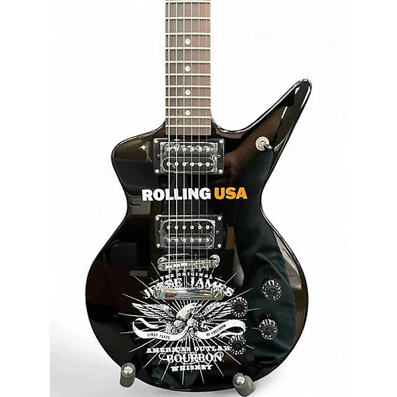 Used Dean CADI X Black Solid Body Electric Guitar