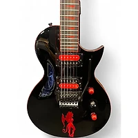 Used Kramer assault Black Solid Body Electric Guitar