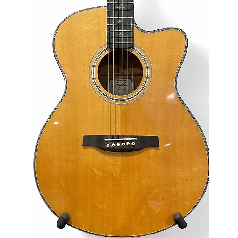 Used PRS a50e natural Acoustic Guitar