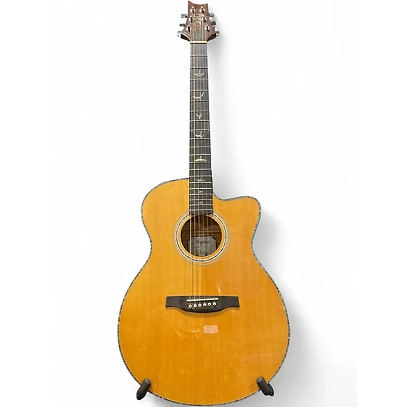 Used PRS a50e natural Acoustic Guitar