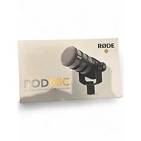 Used RODE PODMIC Dynamic Microphone