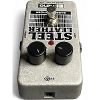 Used Electro-Harmonix Steel Leather Nano Bass Expander Bass Effect Pedal