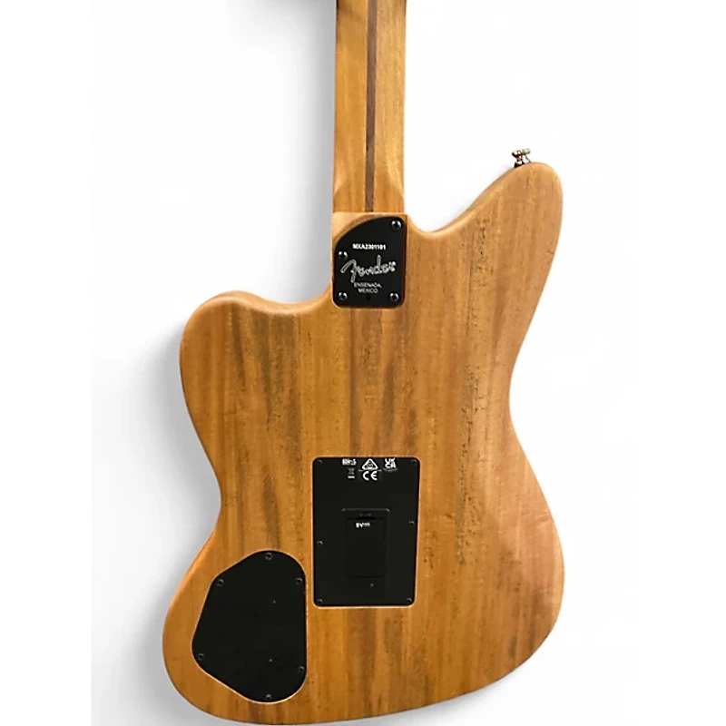 Used Fender ACOUSTASONIC PLAYER JAZZMASTER Shell Pink Acoustic Electric Guitar