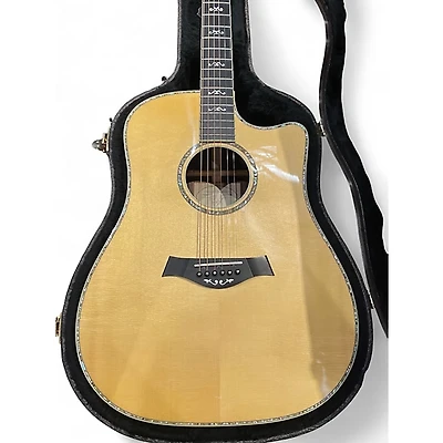 Used Taylor 910CE Natural Acoustic Electric Guitar