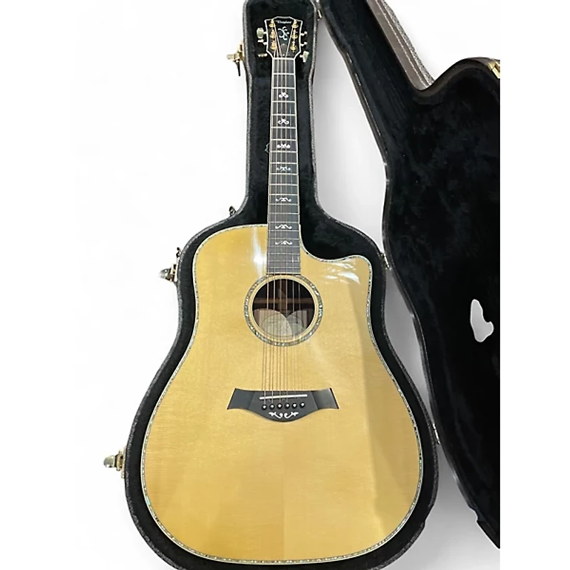 Used Taylor 910CE Natural Acoustic Electric Guitar