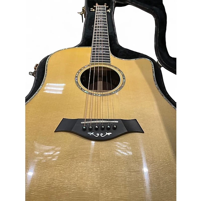Used Taylor 910CE Natural Acoustic Electric Guitar