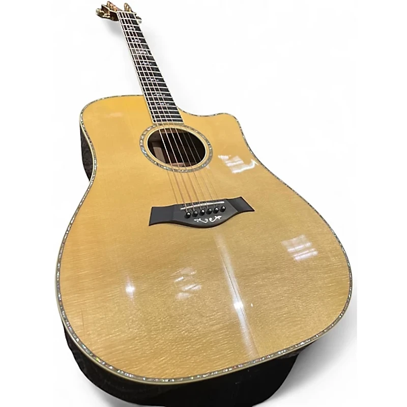 Used Taylor 910CE Natural Acoustic Electric Guitar