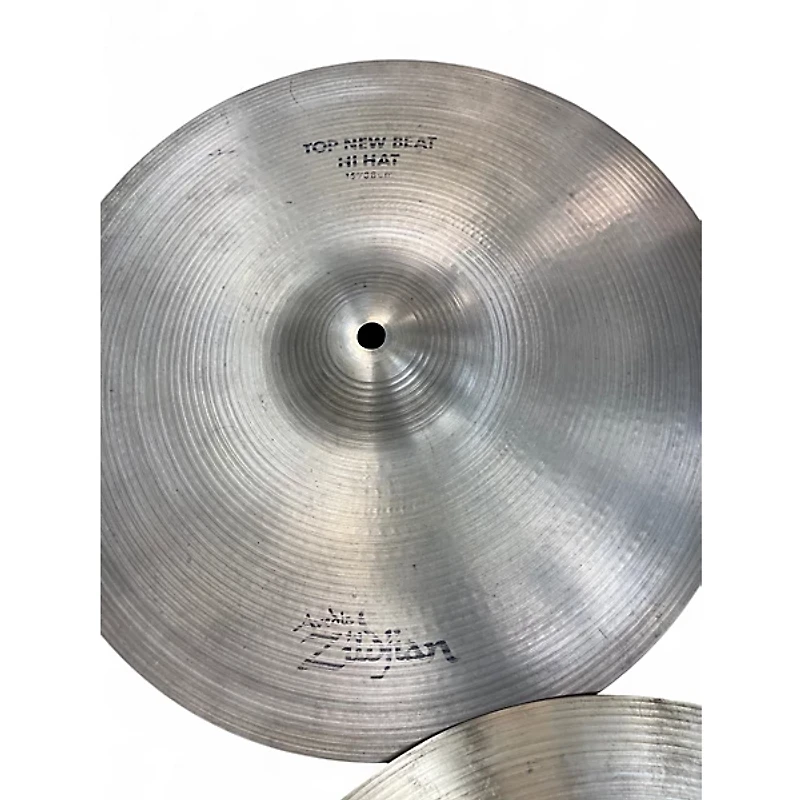 Used Zildjian 15in New Beat Hi Hat Pair Cymbal