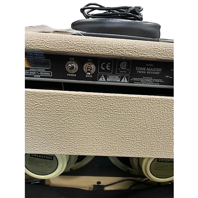 Used Fender Tone Master Twin Reverb 100W 2x12 Guitar Combo Amp