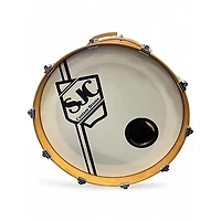Used SJC Drums 3 Piece 2009 SJC DRUMS 3 PIECE CUSTOM MADE GOLD SPARKLE Orange Sparkle Drum Kit
